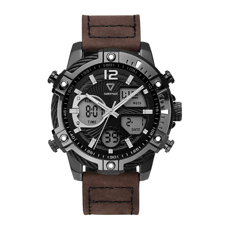 Watch Manufacturer Factory Wrist Watch Men Analog Quartz Wristwatch Luxury Stainless Steel Case Watches-10