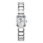 Mark Fairwhale Women Quartz Watch High Clear Mirror Hour Clock Classic Stainless Steel Clock Waterproof Luxury Chronograph Watch-6