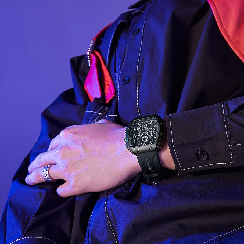 New Trendy High Quality Fashion Simple Minimal Stylish Luxury Wrist Custom Business Quartz Watches Men-2