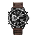 Watch Manufacturer Factory Wrist Watch Men Analog Quartz Wristwatch Luxury Stainless Steel Case Watches-1