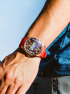 Luxury Business Steel Strap Watch Original Automatic Mechanical Skeleton Transparent Mechanical Watch for Men-3