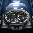 Mark Fairwhale Men's Watches Fashion Trend Automatic Mechanical  Movement Wristwatch  Luminous Watches for Men-1