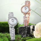 Mark Fairwhale Elegant Quartz Women's Watch Luxury Simple Design Diamond Scale Waterproof Hand Clock Fashionable Wristwatch-0