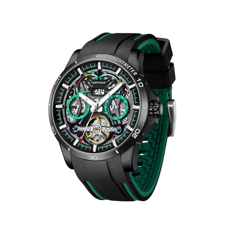 Men's Mechanical Watches Luxurious Wristwatch Date Frame Calender Mechanical Watch Business Automatic Mechanical Watch-1
