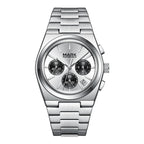 Mark Fairwhale Luxury Design Stainless Steel Band High Quality Men Chronograph Quartz Watch-6