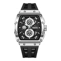 Mark Fairwhale 2025New Men's Quartz Watch Waterproof 3ATM Watch Calendar Tonneau Dial Scratch Resistant Glass Mirror Wrist Watch-6
