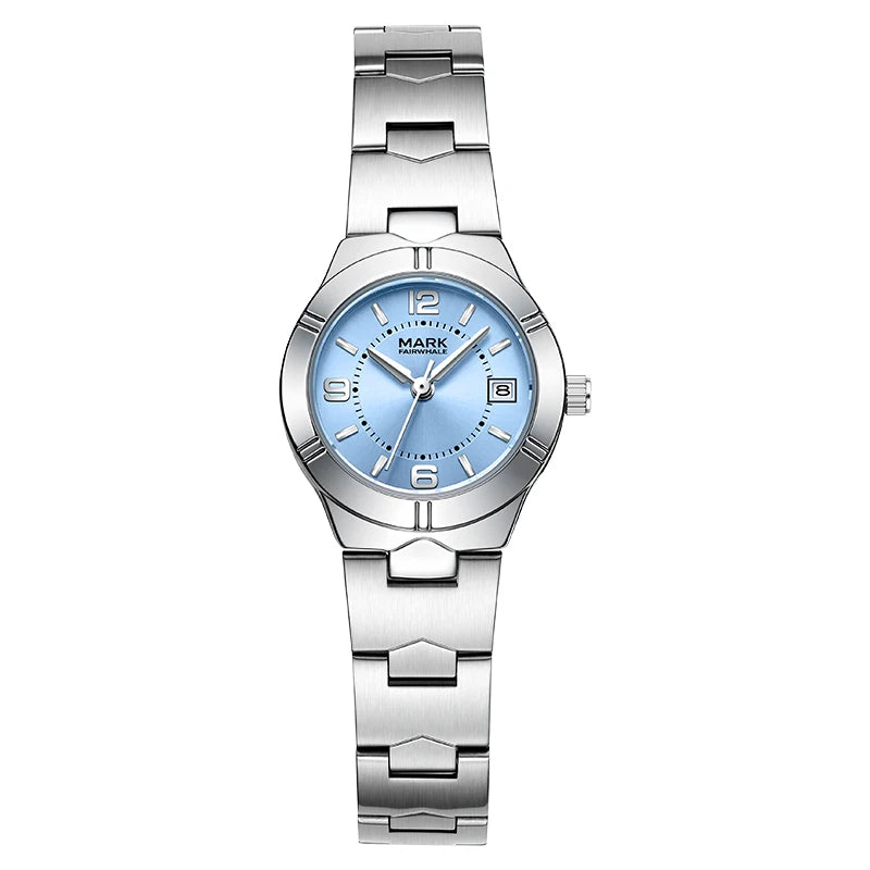 Mark Fairwhale New Cross Border Light Luxury Exquisite Women's Watch Stylish Waterproof Stainless Steel Strap Quartz Watch-6