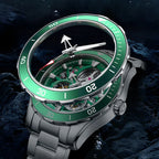 Mark Fairwhale Luxury Import Automatic Movement Stainless Steel Luminous Custom Logo Diver Wrist Mechanical Watches for Men-2