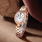 Fairwhale Women Diamond Luxury Wristwatch Dial Minimalism Women Quartz Watches-0