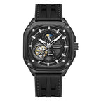 2023 Fairwhale High Quality Mens Watch Moon Phase Square Case Waterproof Automatic Mechanical Watch-0