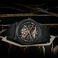 Top Luxury Brand Men Watches Rubber Strap Sapphire Glass Sports Watch Chronograph Men Automatic Watch-2