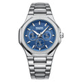 Fashion Water Resistant Stainless Steel Mutli-function Quartz Movement Wrist Watches for Men-6
