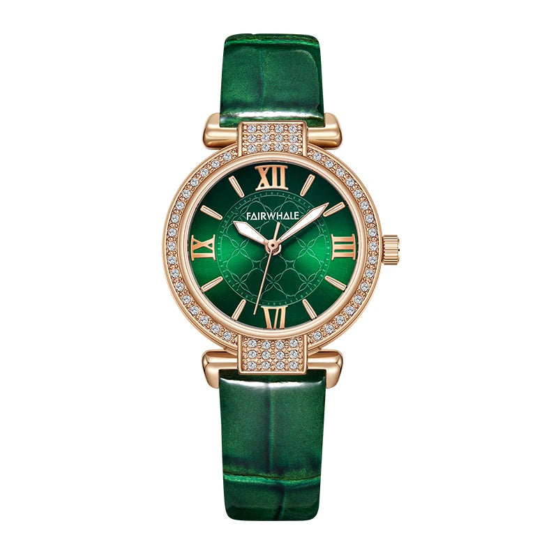 Fairwhale Wholesale High Quality Fashion Luxury Multi Color Alloy Woman Lady Quartz Watches-5