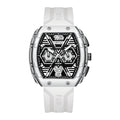 Fairwhale New Fashion Sport Individual Domineering Luxury Men's Watches Rubber Strap Quartz Wristwatches for Men Watch Calendar-6