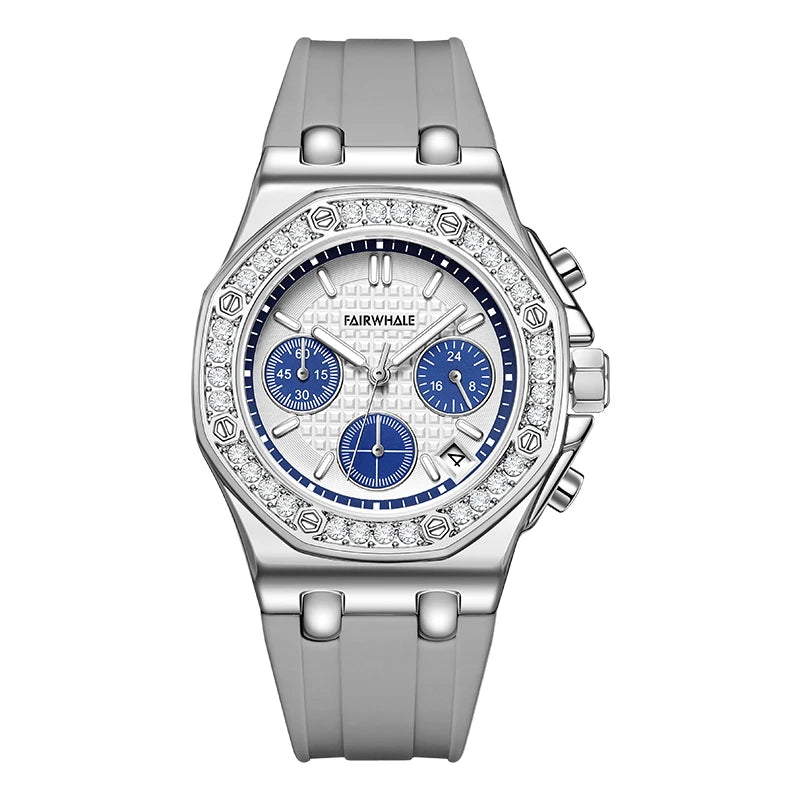 Luxury Women Wristwatch Diamond 3ATM Waterproof Design Watch Women Quartz Wrist Watches-5