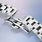 Mark Fairwhale Hot Sale Fashion Flower Quartz Dial Bracelet Stainless Steel Strap Women Watches Full Diamonds Girls Relogio-3