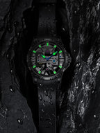 Luxury Business Steel Strap Watch Original Automatic Mechanical Skeleton Transparent Mechanical Watch for Men-2