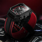 Fairwhale  New Watches Men Chronograph Sport Watches High Quality Silicone Strap Quartz Wristwatch-2