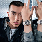 OEM ODM Men Watch Sapphire Stainless Steel Case Luminous Hand 40mm Automatic Mechanical Watch-5