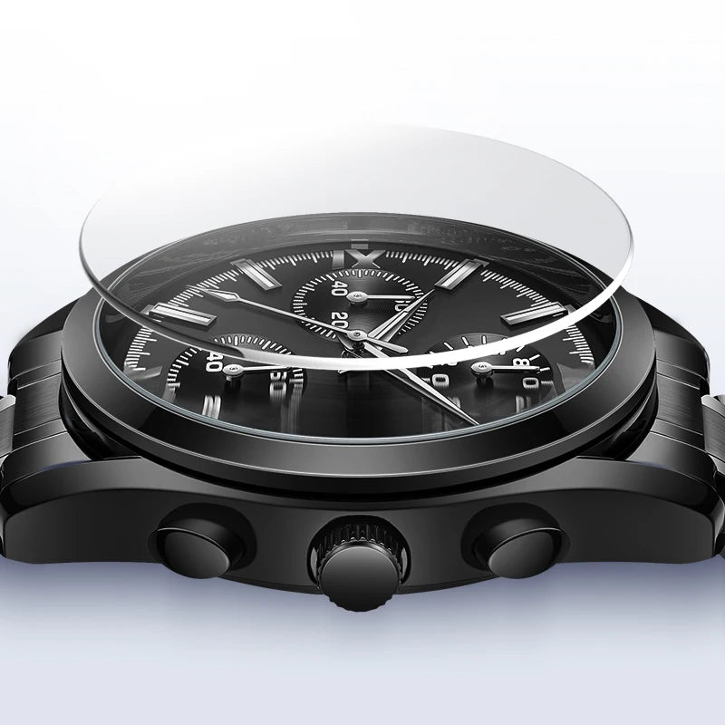 Mark Fairwhale High Quality Luxury Designer Sports Stainless Band Minimalist Casual Chronography Waterproof Men Quartz Watches-3