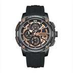 Mark Fairwhale Mens Luxury  Sport Chronograph Fashion Watch Shock Resin Case Strap Quartz Watches-6