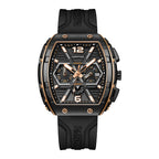 Fairwhale  New Luxury Multi-Hand Skeleton Calendar Watches Men Not Automatic Chronograph Rubber Strap Waterproof Quartz Watch-6