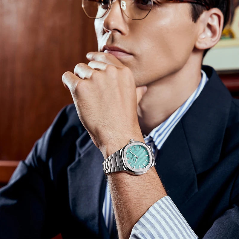 2023 Latest Design Luxury Style Water Proof Formal Hand Stylish Original Branded Quartz Wrist Watch for Men Waterproof-5