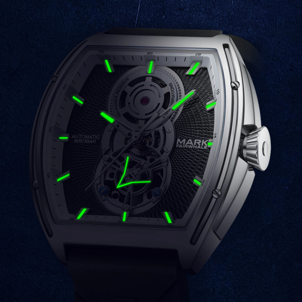 Mark Fairwhale Hot SalesWatch Men Luxury Multifunctional Luminous Waterproof Sports Chronograph Silicone Strap Quartz Watches-2