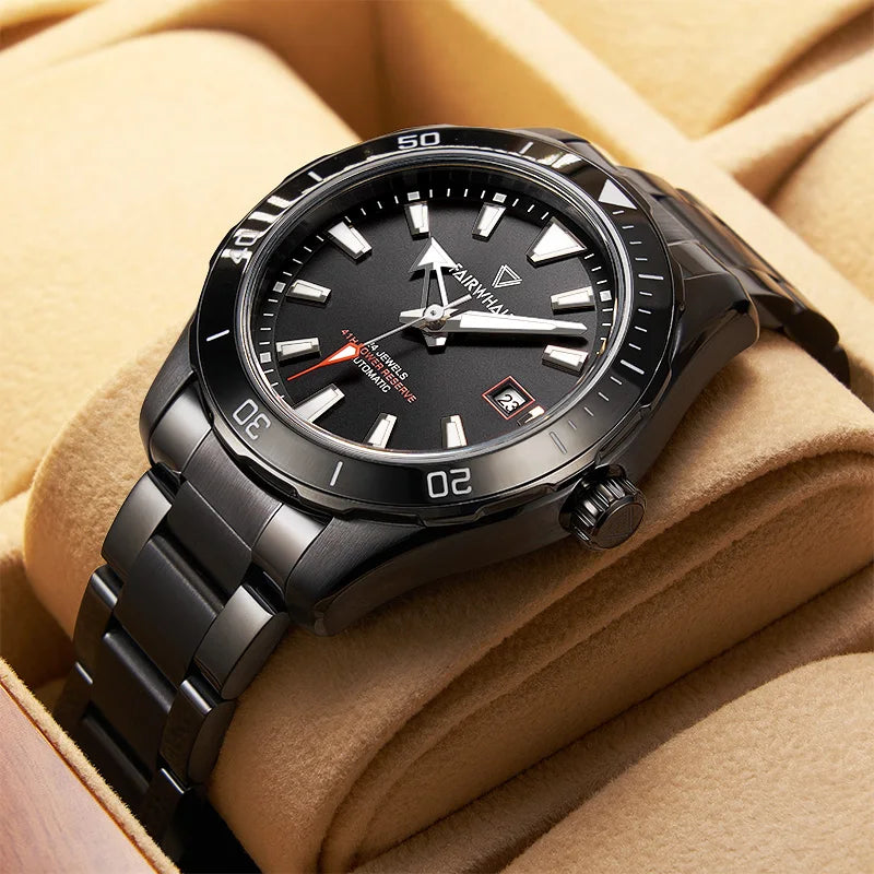 Professional OEM Watch Supplier Hot Watch Automatic With Date Display 316L Stainless Steel  Luxury  Mechanical Watches-6