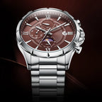 Mark Fairwhale Cross Border Light Luxury Business Mens Watch Chronograph Luminous Water Resistant Quartz Watch Wholesale-4