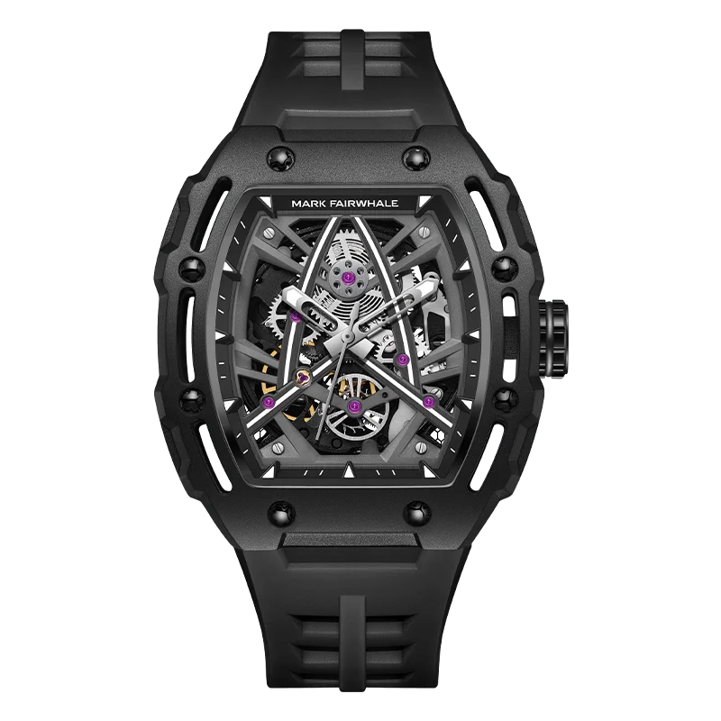 Mark Fairwhale Sport Fashion Luxury Waterproof Hollow Relojes Tourbillon Automatic Mechanical Watch-0