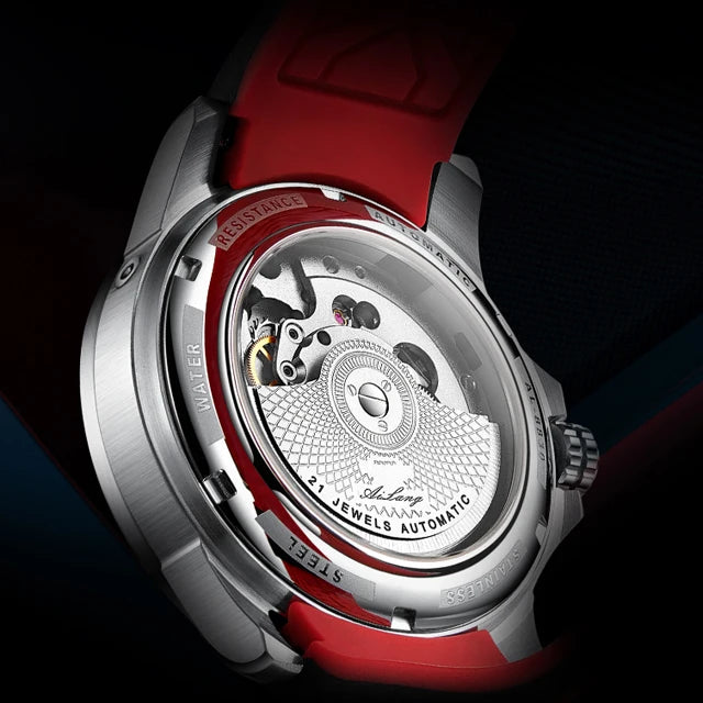 Men's Mechanical Watches Luxurious Wristwatch Date Frame Calender Mechanical Watch Business Automatic Mechanical Watch-4