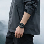 Mark Fairwhale New Design Luminous Electronic Analog Digital Watch Man Waterproof Multifunctional Sport Chrono Watch TPD Strap-5