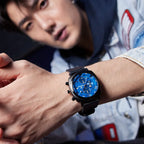 Fashion Business Men WristWatch Fairwhale Brand 5510 Stainless Steel Strap Quartz Waterproof Leather Watch for Men-4