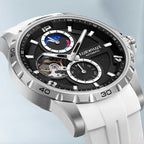 OEM ODM Men Watch Sapphire Stainless Steel Case Luminous Hand 40mm Automatic Mechanical Watch-0