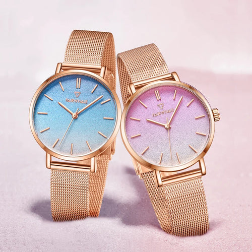 Brand 2022 New Women Minimalist Watches Miyota Movement 3ATM Waterproof Ultra Thin Stainless Steel Wrist Watches-0