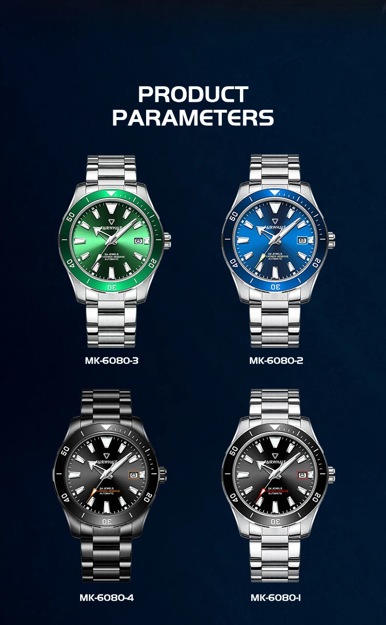 Professional OEM Watch Supplier Hot Watch Automatic With Date Display 316L Stainless Steel  Luxury  Mechanical Watches-2