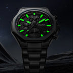 Mark Fairwhale New Cross Border Stylish Trendy Mens Watch Multi Function Chronograph Luminous Water Resistant Quartz Watch-4