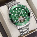 Luxury Automatic Movement 3ATM Waterproof Steel Strap Automatic Men Mechanical Watch-6