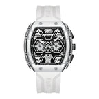 Fairwhale New Fashion Sport Individual Domineering Luxury Men's Watches Rubber Strap Quartz Wristwatches for Men Watch Calendar-3