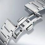 Mark Fairwhale Luxury Design Stainless Steel Band High Quality Men Chronograph Quartz Watch-4