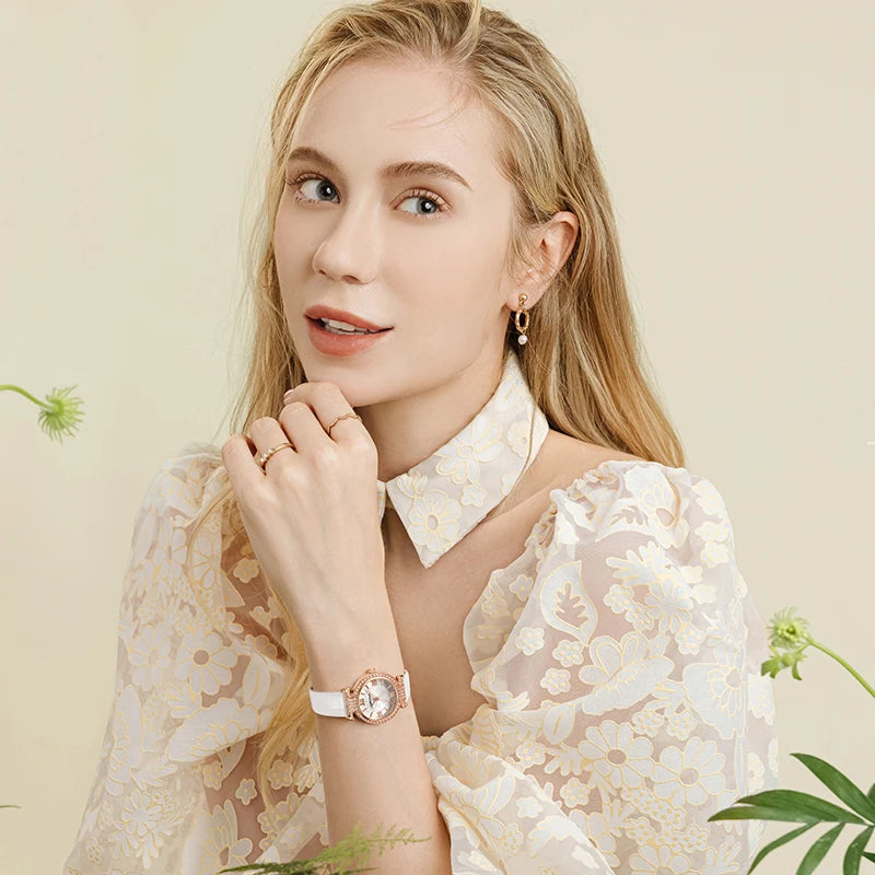 Fairwhale Wholesale High Quality Fashion Luxury Multi Color Alloy Woman Lady Quartz Watches-3
