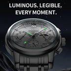 Mark Fairwhale 2025 New Mens Watch Sun Moon Star Dial Modern Stylish Luminous Water Resistant Quartz Watch Wholesale-5