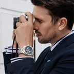 Mark Fairwhale 2024 New Men's Business Fashion Watch Hollow Waterproof Luminous Automatic Mechanical Watch-5