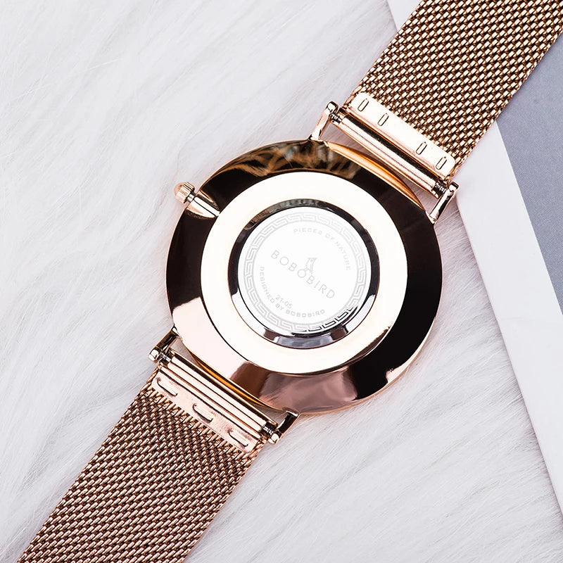 2022 Hot Sell Elegant Women Wrist Luxury Watch Fashion Classic Stainless Steel Quartz Watches for Ladies-3