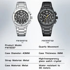 Mark Fairwhale Hot Selling Luxury Men's Quartz Wrist Watch Six-Pin Chronograph Watch Night Light Pointer Fashion Quartz Watch-4