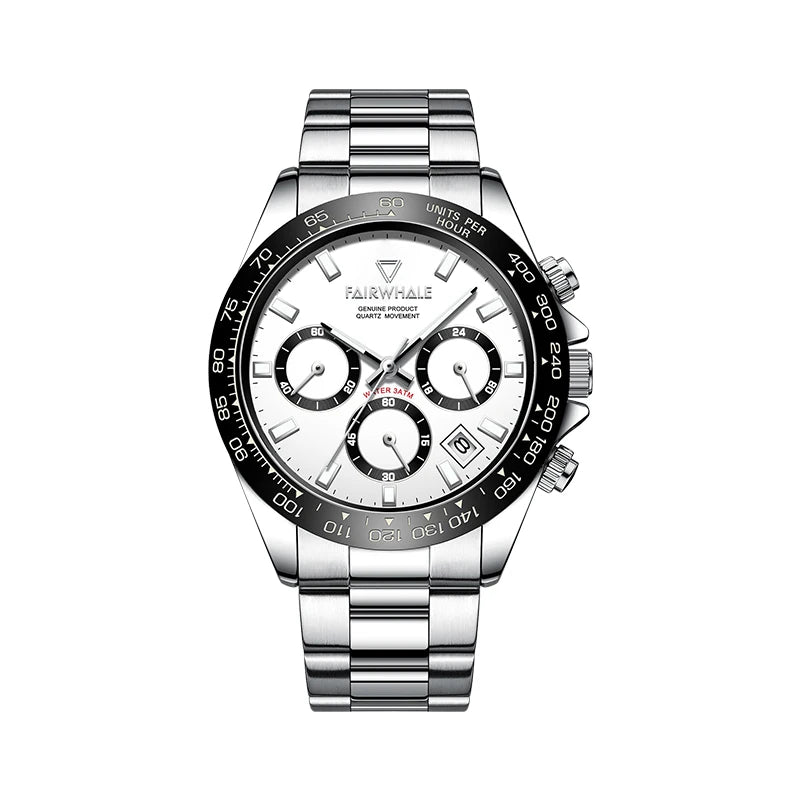 Stainless Steel  Case Luxury Fashion Quartz Wristwatches Custom Logo Men Watches-1