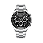Stainless Steel  Case Luxury Fashion Quartz Wristwatches Custom Logo Men Watches-0
