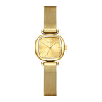 Mark Fairwhale Hot Sale Women's Quartz Watch Light Luxury Square Dial 24mm Alloy Case Business Versatile Mesh Strap Girl Watch-6