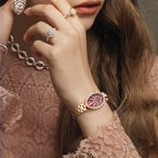 Fairwhale Women Diamond Luxury Wristwatch Dial Minimalism Women Quartz Watches-5